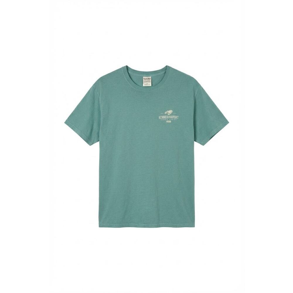 Kennebunkport Maine Shirt ComfortWash by Hanes Seafoam Green Mens Large L